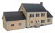 Executive House -- Kit - 9-15/16 x 5 x 4-3/4′ 25.2 x 12.7 x 12cm, HO, Walthers Cornerstone 4154