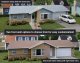 Ranch House with Attached 2-Car Garage -- Kit - 7-3/4 x 4-3/16 x 2-3/8′ 19.6 x 10.6 x 6cm, HO, Walthers Cornerstone 4155