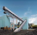 Conveyors with Transfer House -- Kit - 3-11/6 x 20-1/8 x 13-1/8′ 95.7 x 51.1 x 33.3cm (With, HO, Walthers Cornerstone 4171