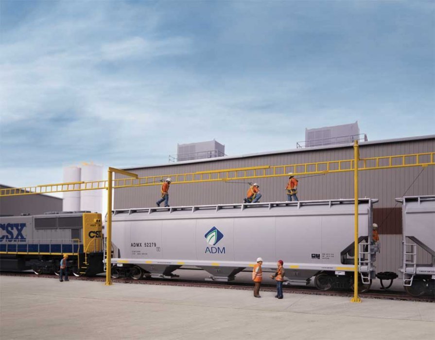 Transload Facility Safety System - Transload Facility -- Kit, HO, Walthers Cornerstone 4185
