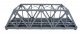 Modernized Double-Track Railroad Truss Bridge -- Kit - 15 x 5 x 4-1/2′ 38.1 x 12.7 x 11.4cm, HO, Walthers Cornerstone 4510
