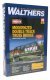 Modernized Double-Track Railroad Truss Bridge -- Kit - 15 x 5 x 4-1/2′ 38.1 x 12.7 x 11.4cm, HO, Walthers Cornerstone 4510
