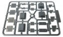 Bridge Shoes and Adapters Assortment -- Kit, HO, Walthers Cornerstone 4559