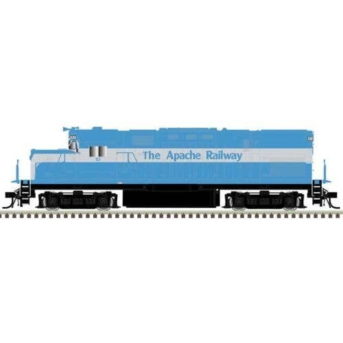 Alco C420 Low Nose - Standard DC - Master(R) Silver -- Apache 83 (blue, silver), N, Atlas Model Railroad Co. 40006071