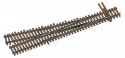 Code 100 Nickel Silver DCC-Friendly 5 Turnout -- Right Hand, HO, WalthersTrack 10016