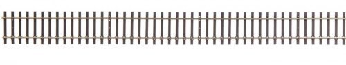 Code 70 Nickel Silver Flex Track with Wood Ties -- Each Section: 36′ 91.4cm pkg(5), HO, WalthersTrack 70001