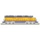 EMD SD45 Low Nose - Standard DC - Master(R) Silver -- Union Pacific 3626 (Armour Yellow, gray, red), N, Atlas Model Railroad Co.