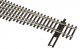 Code 83 Nickel Silver DCC Friendly Number 6 Turnout -- Left Hand, HO, WalthersTrack 83017