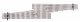 Code 83 Nickel Silver DCC Friendly Number 5 Single Crossover Turnout -- Left Hand, HO, WalthersTrack 83073