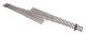 Code 83 Nickel Silver DCC Friendly Number 5 Single Crossover Turnout -- Left Hand, HO, WalthersTrack 83073