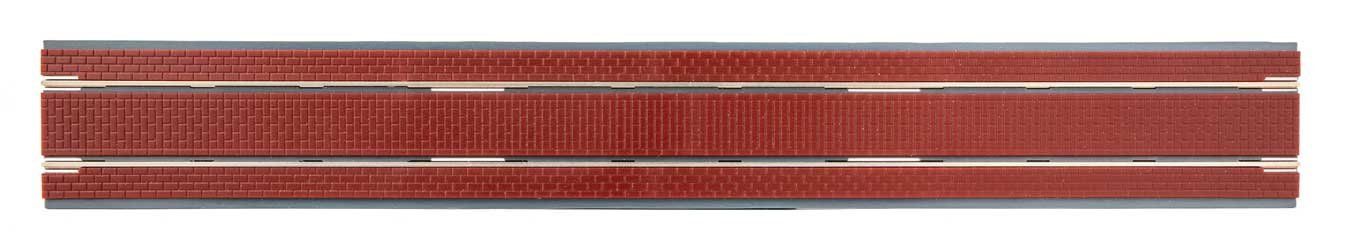 Brick Street Track -- 2-Pack, HO, WalthersTrack 83082