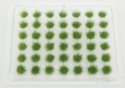 Grass Tufts - 1/4′ 0.6cm Tall -- Summer pkg(42), HO, Walthers SceneMaster 1111