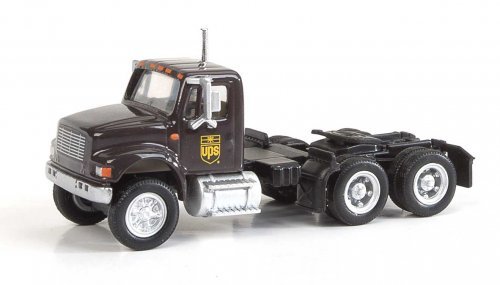 International(R) 4900 Dual-Axle Semi Tractor Only - Assembled -- United Parcel Service (Bow, HO, Walthers SceneMaster 11184