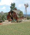 Summer Corn Field -- Green, HO, Walthers SceneMaster 1140