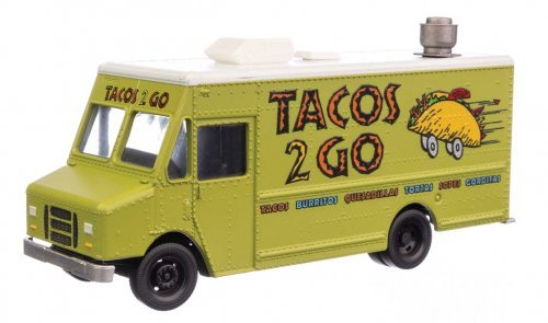 Morgan Olson(R) Route Star Van -- Tacos 2 Go Food Truck, HO, Walthers SceneMaster 12109