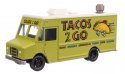 Morgan Olson(R) Route Star Van -- Tacos 2 Go Food Truck, HO, Walthers SceneMaster 12109
