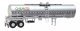 Chemical Tank Trailer - Assembled -- ChemGo, HO, Walthers SceneMaster 12350