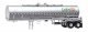 Chemical Tank Trailer - Assembled -- ChemGo, HO, Walthers SceneMaster 12350