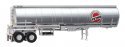 Petroleum Tank Trailer - Assembled -- Winner′s Circle Petro, HO, Walthers SceneMaster 12358