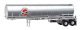 Petroleum Tank Trailer - Assembled -- Winner′s Circle Petro, HO, Walthers SceneMaster 12358