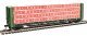 Wrapped Lumber Load for WalthersProto CC&F Bulkhead Flatcar -- Canadian Forest Products, HO, Walthers SceneMaster 3121