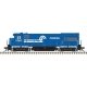 GE U23B - Standard DC - Master Silver -- Conrail 2750 (blue, white), N, Atlas Model Railroad Co. 40006179