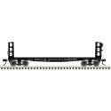 42′ Pulpwood Flatcar with Load - Ready to Run -- Chesapeake & Ohio 81862 (black), HO, Atlas Model Railroad Co. 20007577