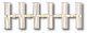 Rail Joiners -- Plastic pkg(24), N, Atlas Model Railroad Co. 2538