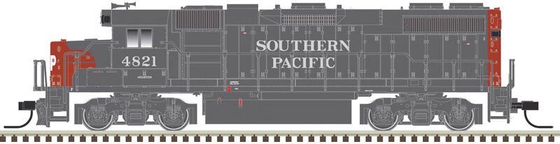 EMD GP38-2 Phase II - LokSound and DCC -- Southern Pacific 4821 (gray, red), N, Atlas Model Railroad Co. 40004852