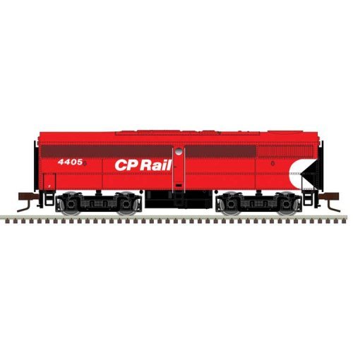 Alco FB1 - Standard DC - Master(R) Silver -- Canadian Pacific 4405 (Action Red, white, N, Atlas Model Railroad Co. 40005075