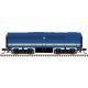 Alco FB1 - Standard DC - Master(R) Silver -- Missouri Pacific 324B (blue, gray, yello, N, Atlas Model Railroad Co. 40005080