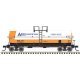 11,000-Gallon Tank Car w/Platform - Ready to Run - Master(R) -- Airco Carbon Dioxide , N, Atlas Model Railroad Co. 50006584