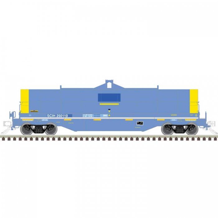 42′ Coil Steel Car with Fishbelly Side Sill - Ready to Run - Master(R) -- South Chica, N, Atlas Model Railroad Co. 50006775