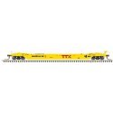 40′ Rebuilt Well Car - Ready to Run - Master(R) -- TTX DTTX 457678 (Late Repaint, yel, N, Atlas Model Railroad Co. 50007022