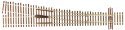 Code 83 Custom-Line(R) Turnouts w/Nickel-Silver Rail & Brown Ties -- Wye Turnout, HO, Atlas Model Railroad Co. 560