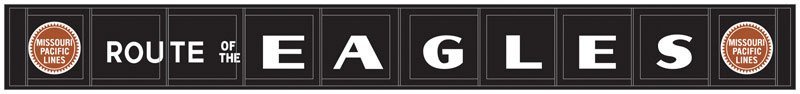 Decorated Plate Girder Bridge w/Code 100 Track -- Kit - Missouri Pacific (black, red, HO, Atlas Model Railroad Co. 70000033