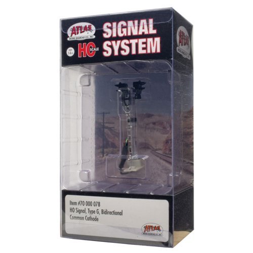 All Scales Signal System -- Bi-Directional Type G Signal, HO, Atlas Model Railroad Co. 70000078