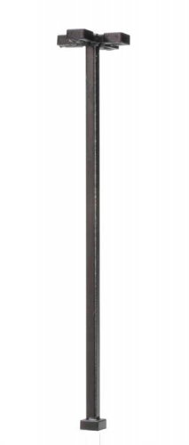 Four-Arm Square LED Light 3-Pack -- Black (warm white LED) 30 Scale Feet Tall, N, Atlas Model Railroad Co. 70000195