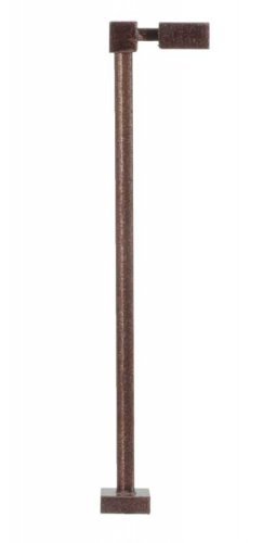 Single-Arm Square LED Light 3-Pack -- Bronze (Warm White LED) Scale Height: 15′ 4.6, HO, Atlas Model Railroad Co. 70000201