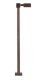 Single-Arm Square LED Light 3-Pack -- Bronze (Cool White LED) Scale Height: 15′ 4.6, HO, Atlas Model Railroad Co. 70000202