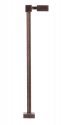 Single-Arm Square LED Light 3-Pack -- Bronze (Cool White LED) Scale Height: 15′ 4.6, HO, Atlas Model Railroad Co. 70000202
