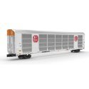 Gunderson Multi-Max Enclosed Auto Rack - Ready to Run - Master(R) -- Kansas City Sout, Z, Atlas Model Railroad Co. 75000037