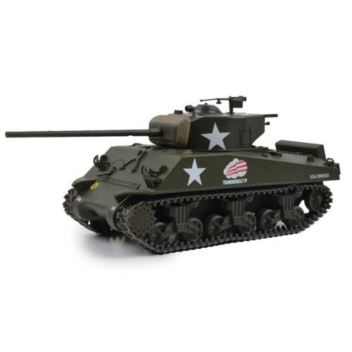 US M4A3 Sherman Medium Tank - Assembled -- Creighton Abrams` `Thunderbolt IV`, 37th Tank Battalion B, 1/43, Atlas O 3002654