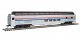 Budd 85` Full-Length Dome with Lights - Ready to Run - Silver Series(R) -- Amtrak 10031 `Oce, HO, Bachmann Industries 13004