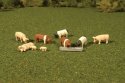 Pigs - SceneScapes(TM) -- pkg(9), HO, Bachmann Industries 33118