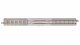 Straight Terminal Rerailer w/Nickel Silver Rail & Concrete Ties - E-Z Track(R) -- 10′ 25.4cm, N, Bachmann Industries 44020