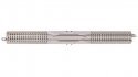 Straight Terminal Rerailer w/Nickel Silver Rail & Concrete Ties - E-Z Track(R) -- 10′ 25.4cm, N, Bachmann Industries 44020