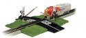 Dual Crossing Gate - E-Z Track(R) -- Deluxe Version, HO, Bachmann Industries 44579