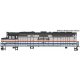 EMD F40PH - Standard DC -- Amtrak(R) 322 (Phase III Equal Red, White, Blue Stripes), HO, WalthersMainline 9465