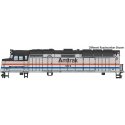 EMD F40PH - Standard DC -- Amtrak(R) 322 (Phase III Equal Red, White, Blue Stripes), HO, WalthersMainline 9465